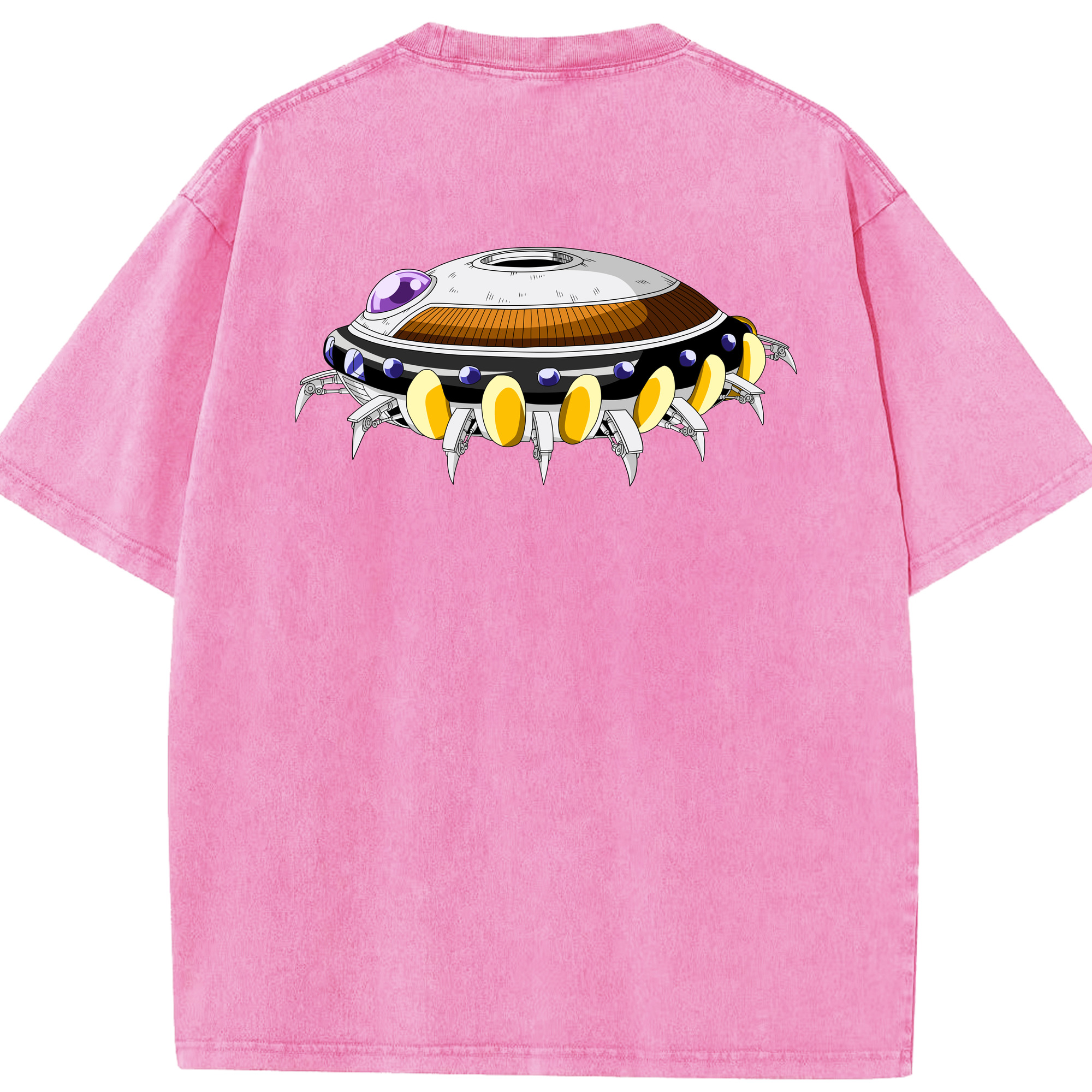 （画像用） ドラゴンボール DRAGON BALL 綿100% ヴィンテージ風 半袖Tシャツ（背面プリント）